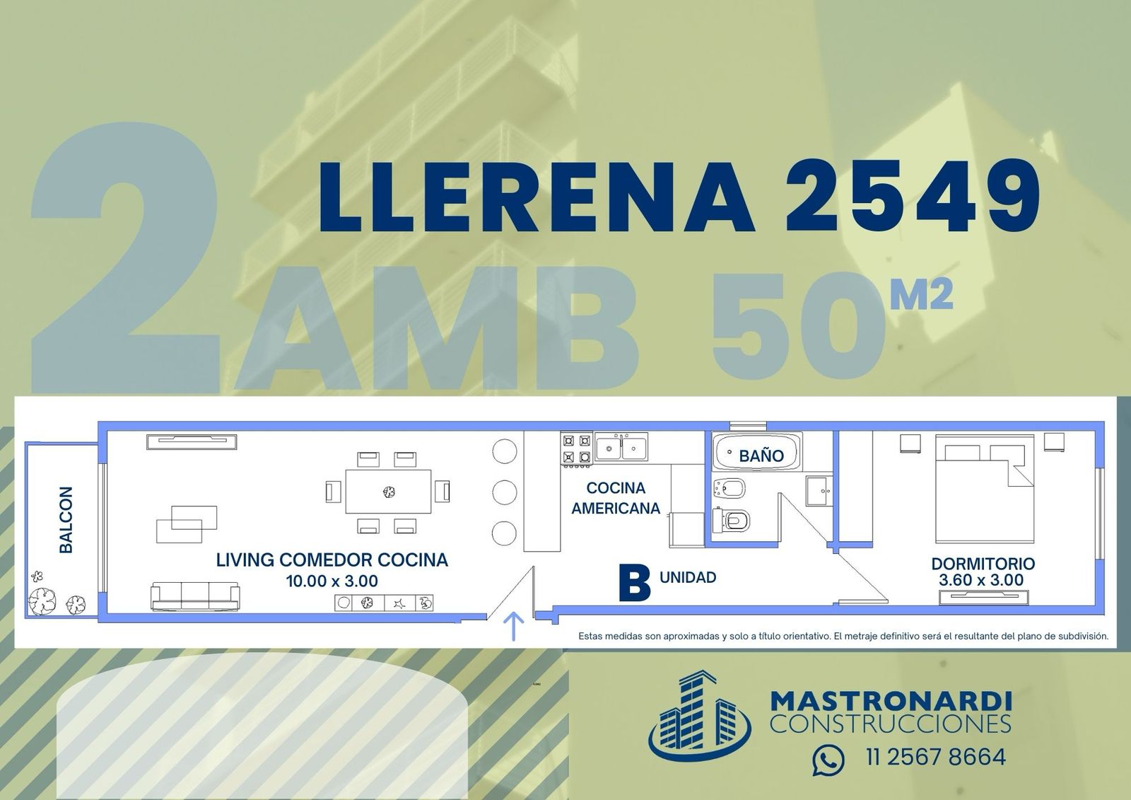 Plano 2 ambientes
